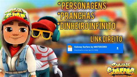 dinheiro infinito no subway surfers.